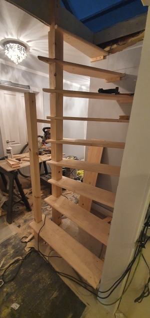 Stairs in a small space